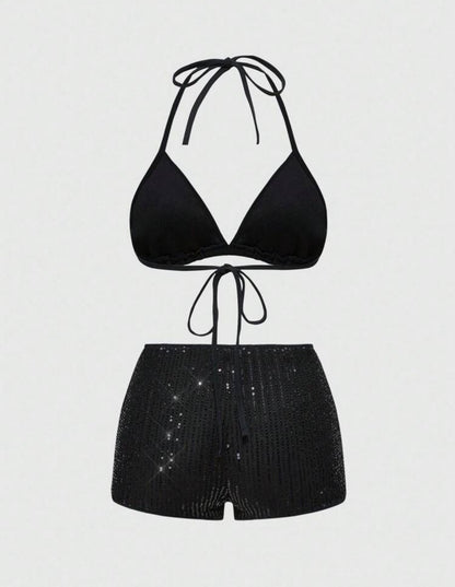 “Independent Sequins” 2 Piece Set