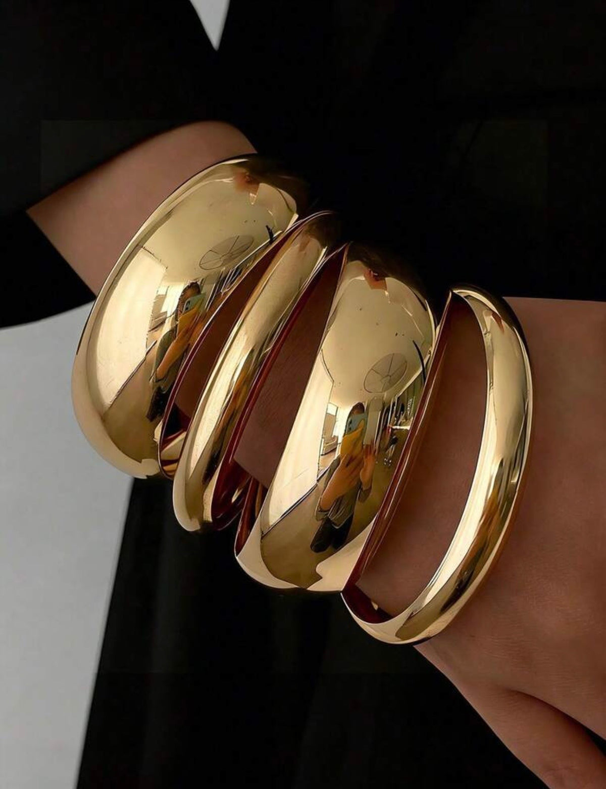 “Babe” Gold Bangles