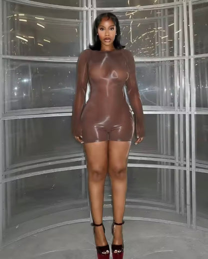 “You the Birthday” Black Romper