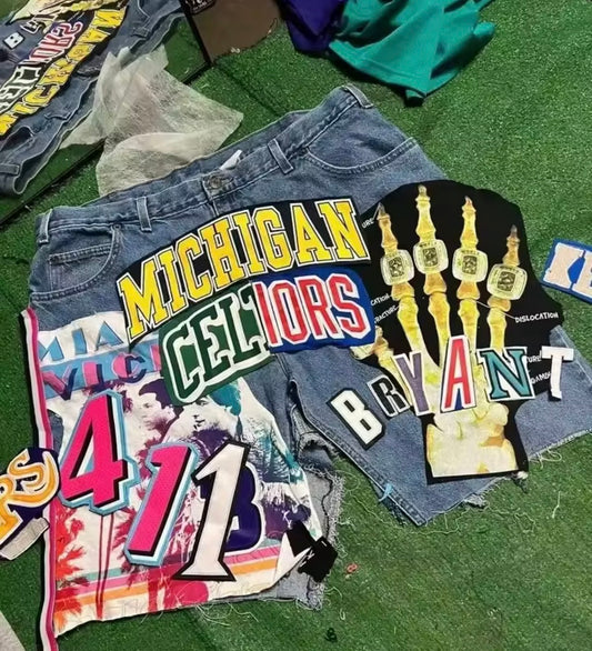 “Michigan” Denim Jorts