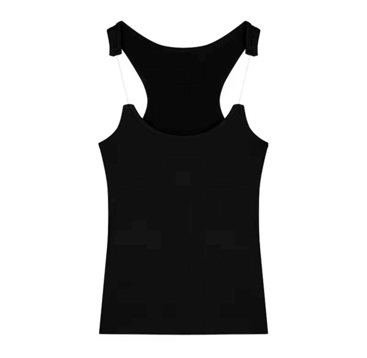 “Invisalign” Black Tank Top