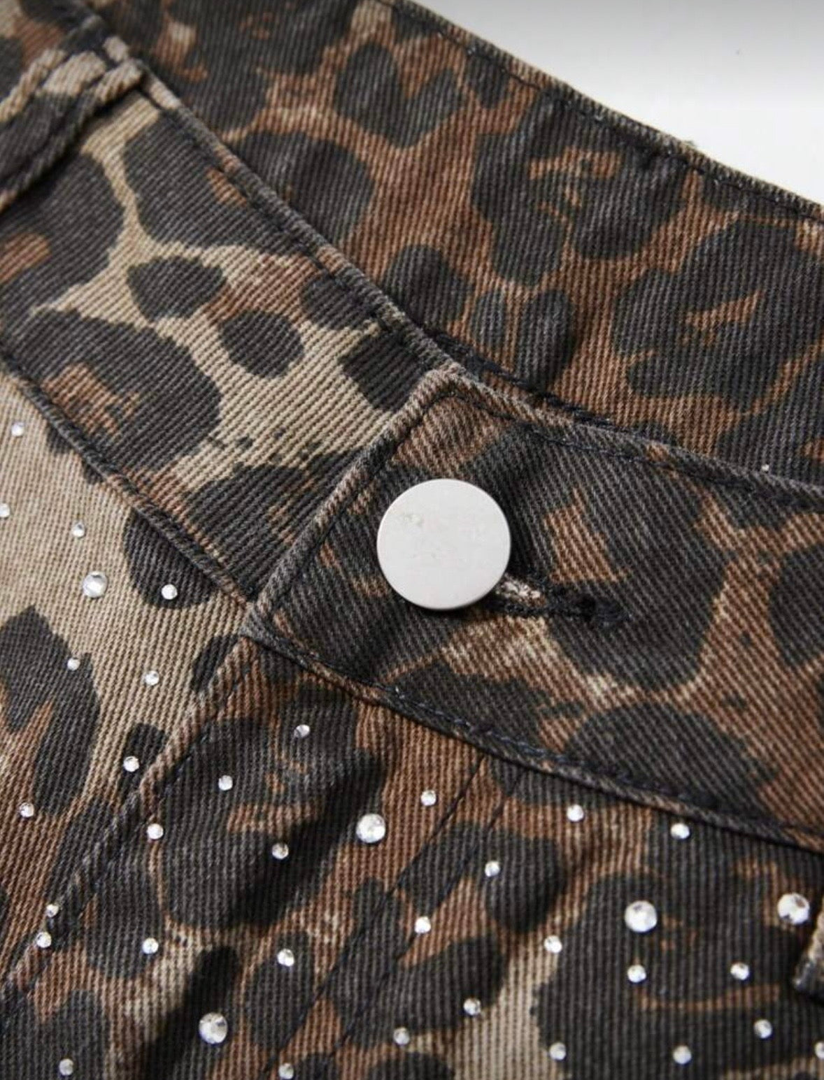 “Leopard Lane” Jorts