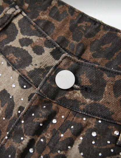 “Leopard Lane” Jorts