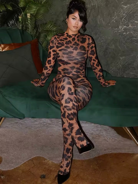 “Leopard Lina” 2 Piece Set