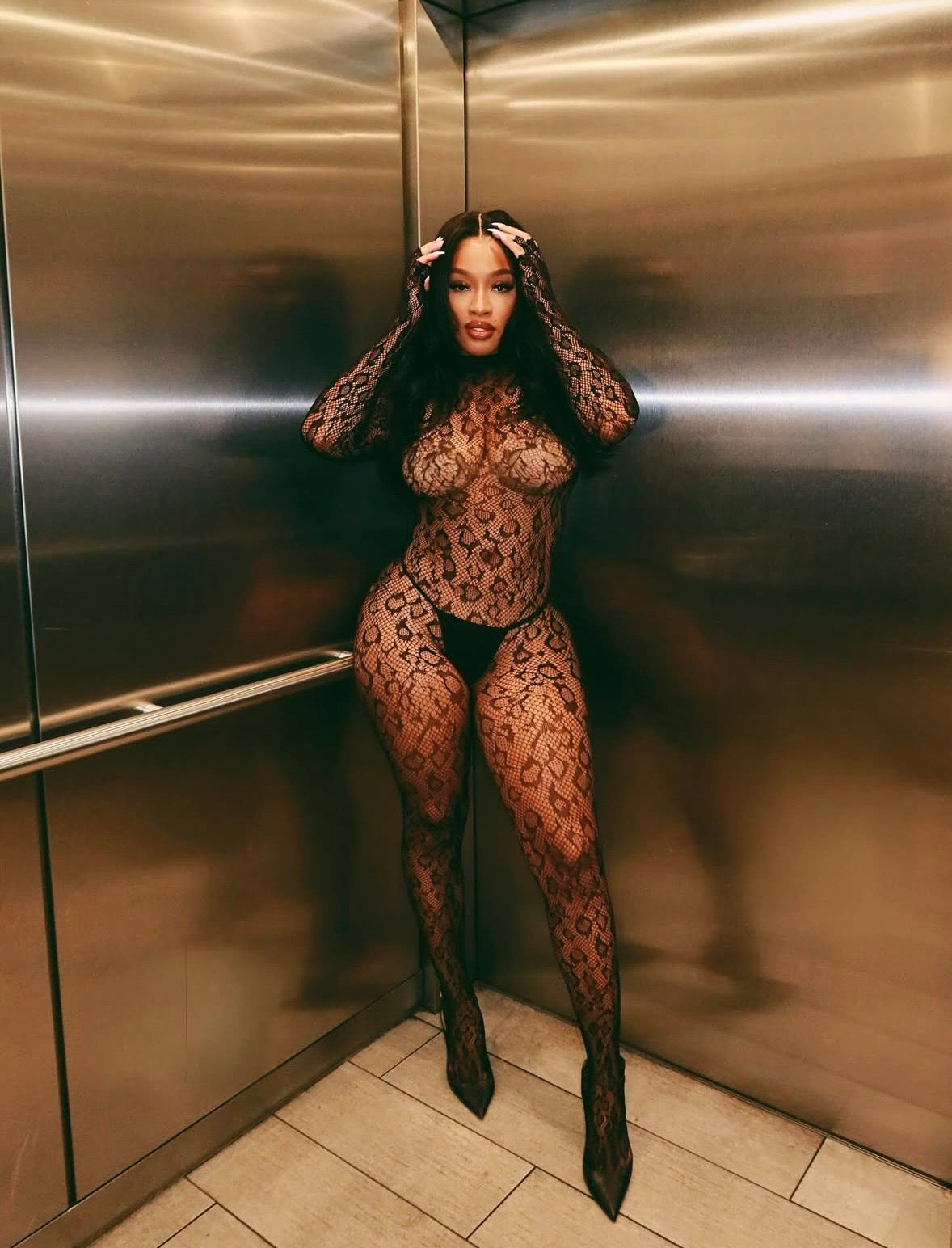 “Tease Me” Black Jumpsuit