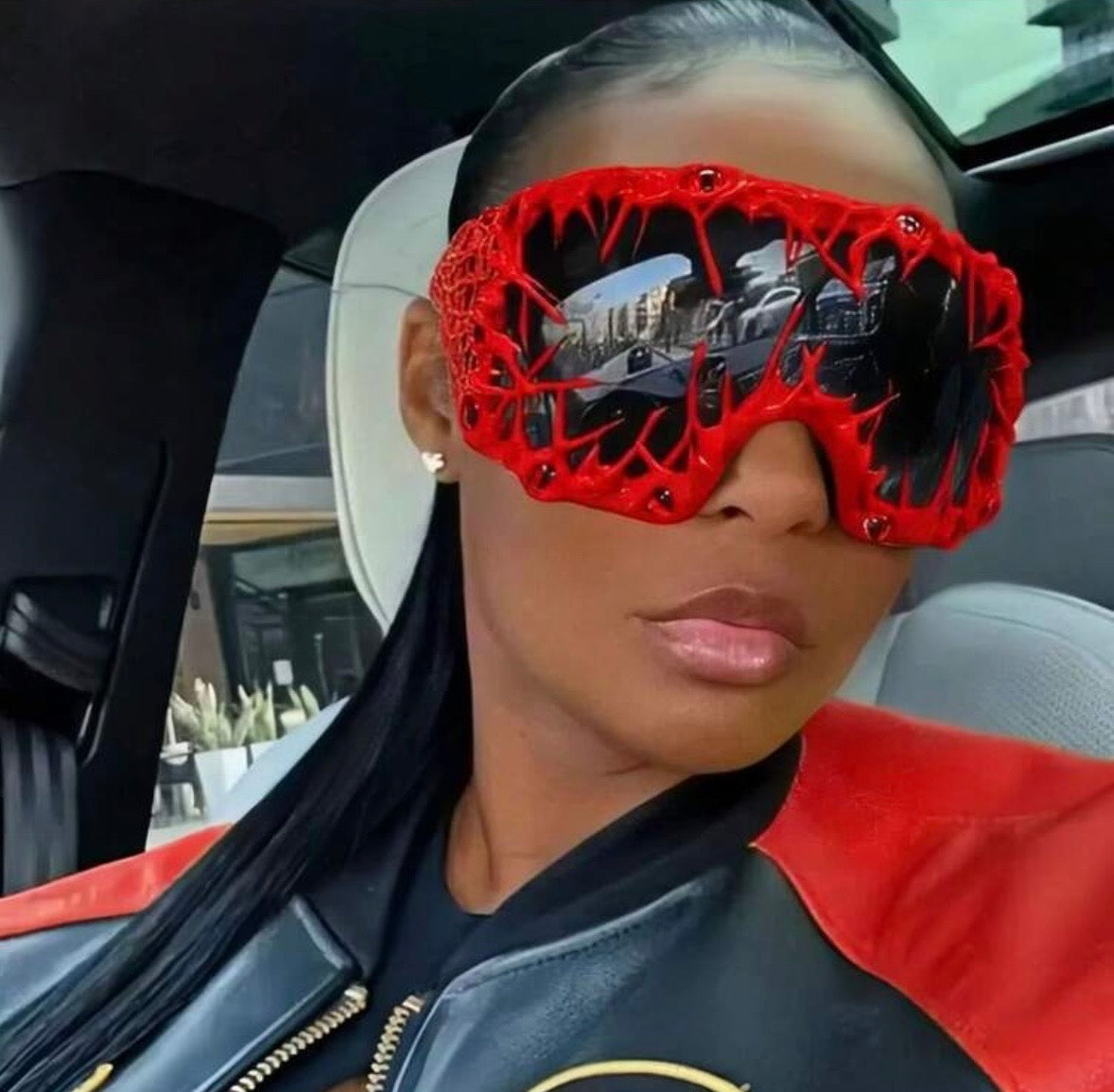 “Indigo” Red Shades