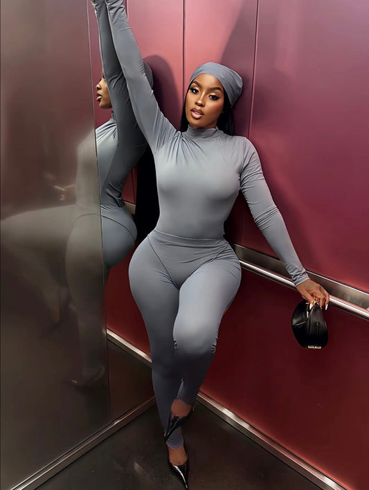 “Under Control” Grey 3 Piece Set