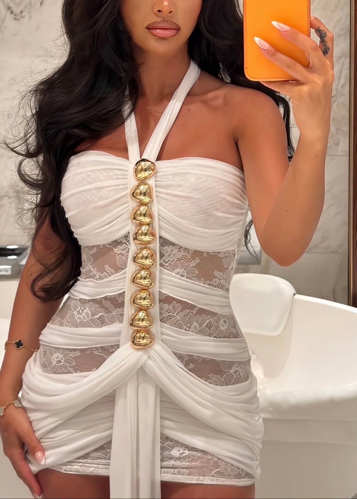 “Heaven Sent” White Dress