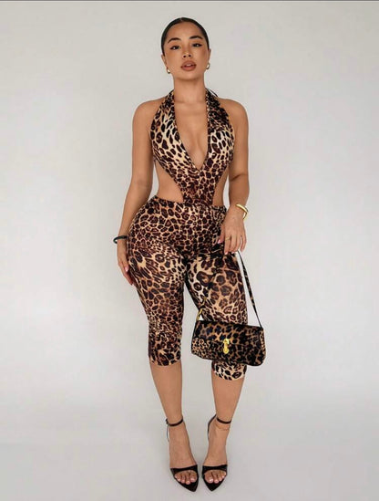 “Leopard Vibes” Romper