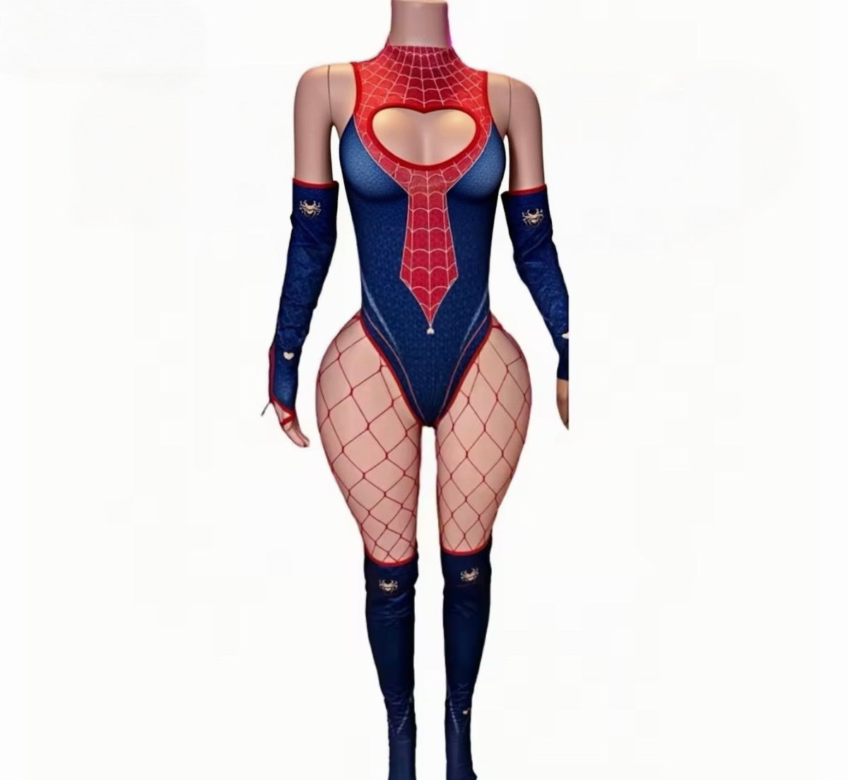 “Spider Woman” Blue 2 Piece Set