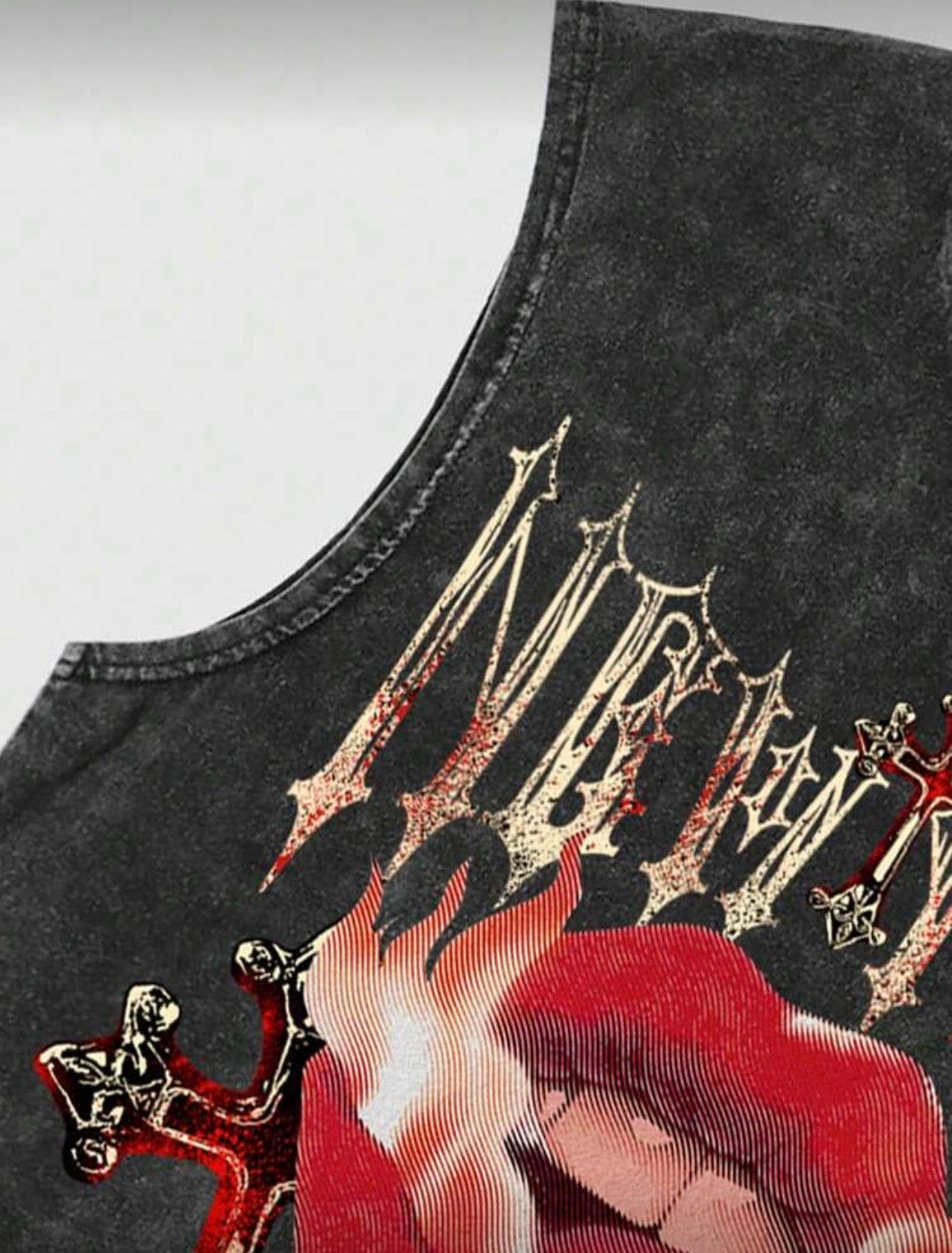 “Brooklyn Lips” Brown Top