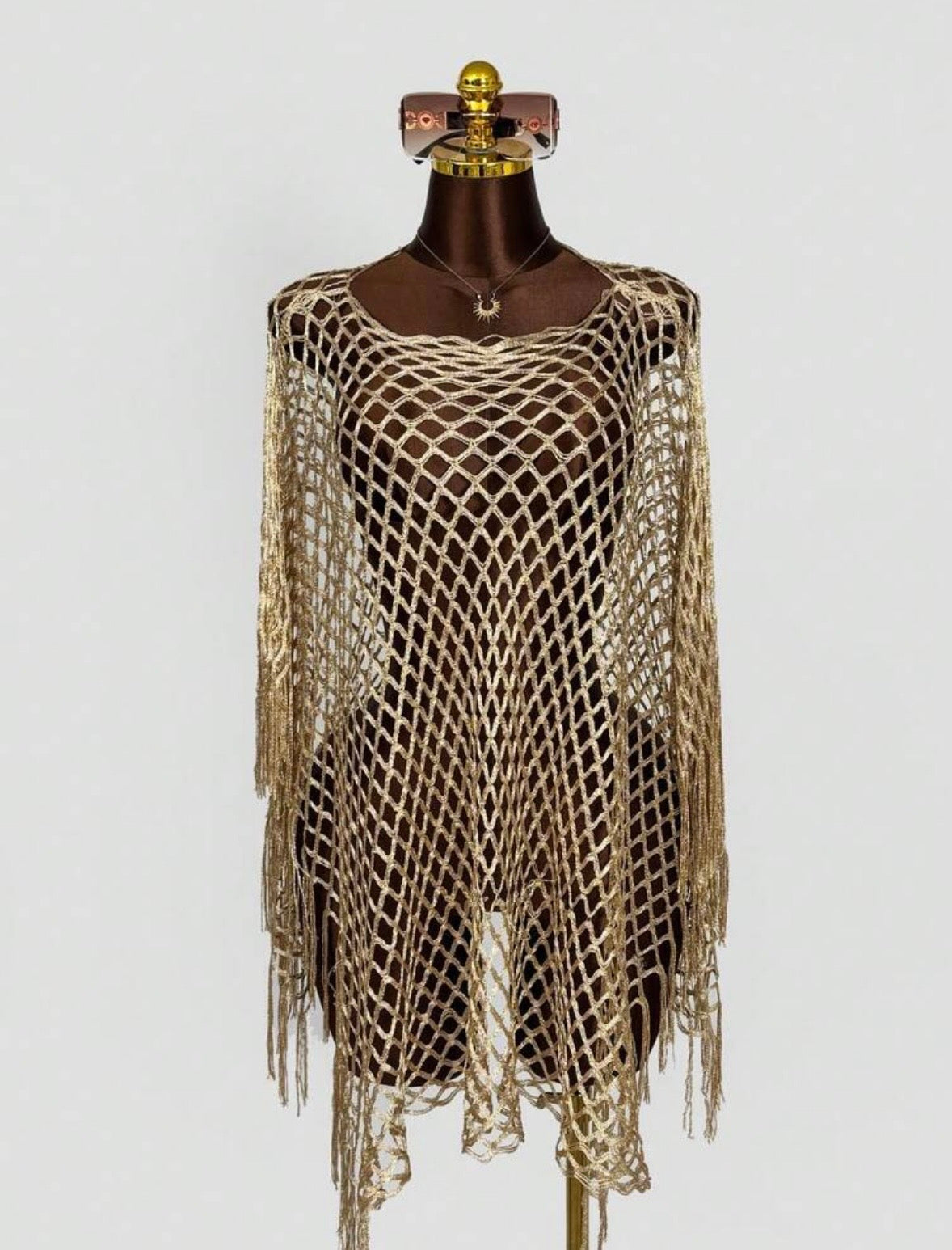 “Zora” Black Swim Cover Up