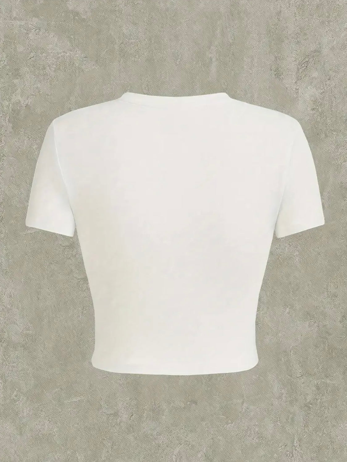 “Jatavia” White Crop Top