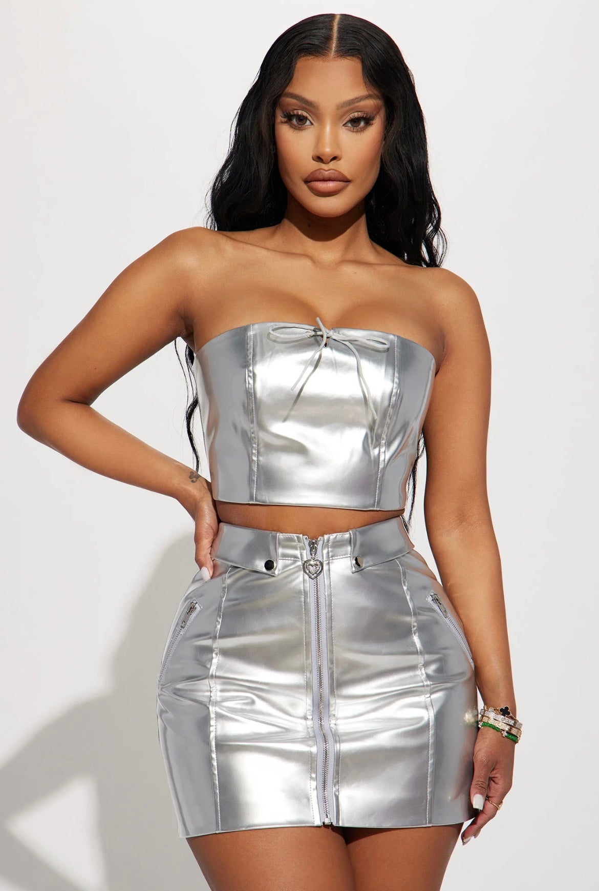 “Slayer” Silver 2 Piece Set