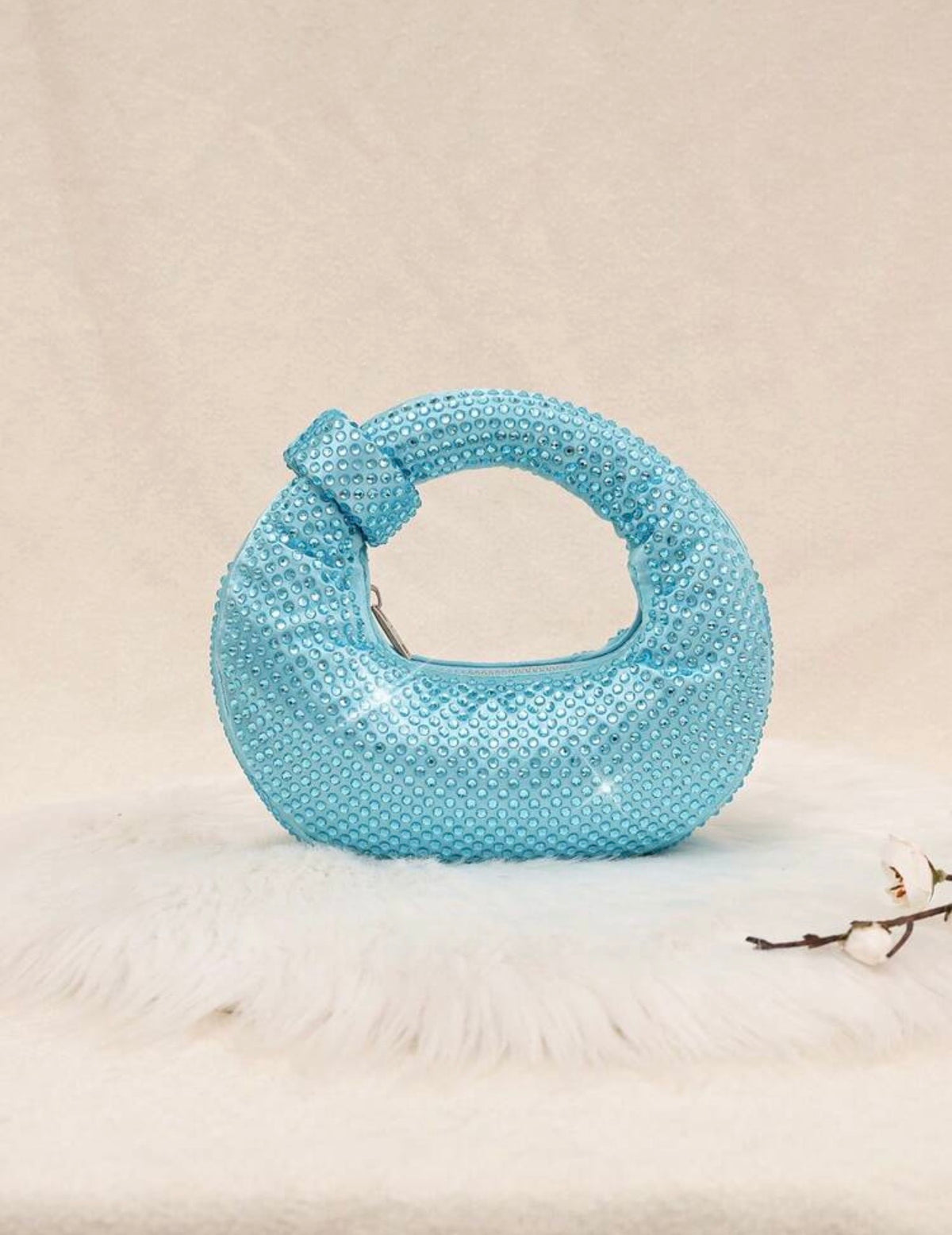 “Russe” Blue Handbag