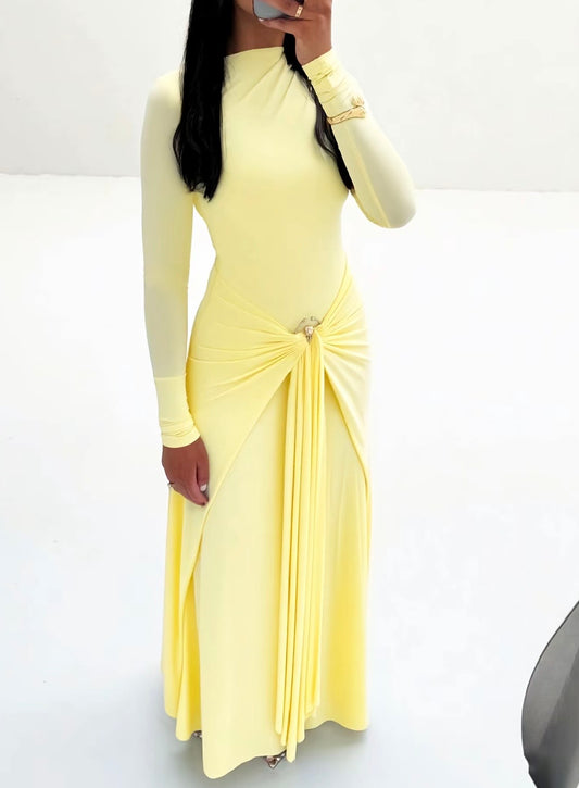 “Sashay” Yellow Dress