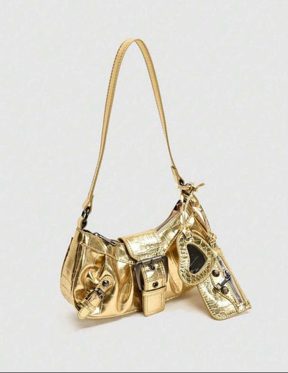 “Boteg Baddie” Gold Handbag
