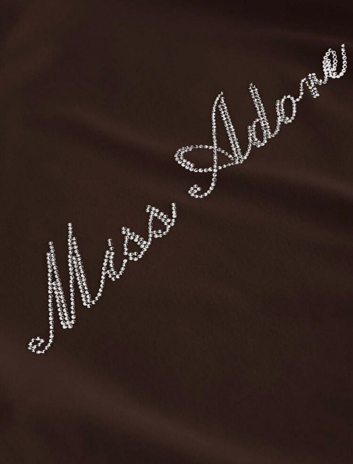“Miss Adore” Brown Top