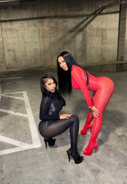 “Spicy Mami” Red Jumpsuit