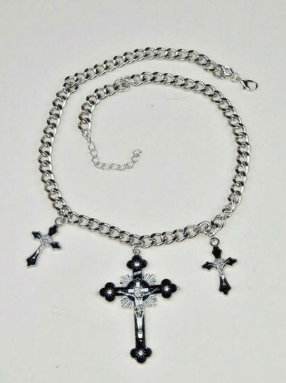 “Hail Mary” Pink Necklace