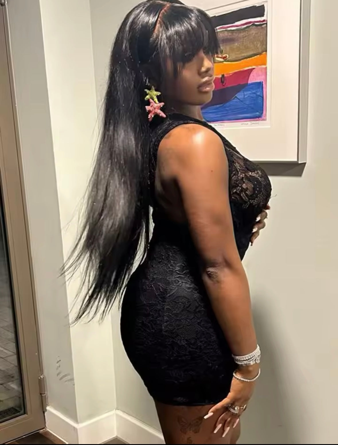“Sadie” Black Dress