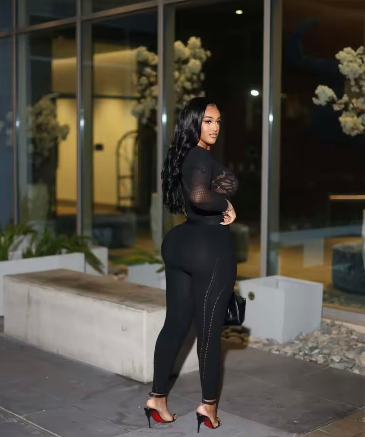 “Lucky You” Black 2 Piece Set