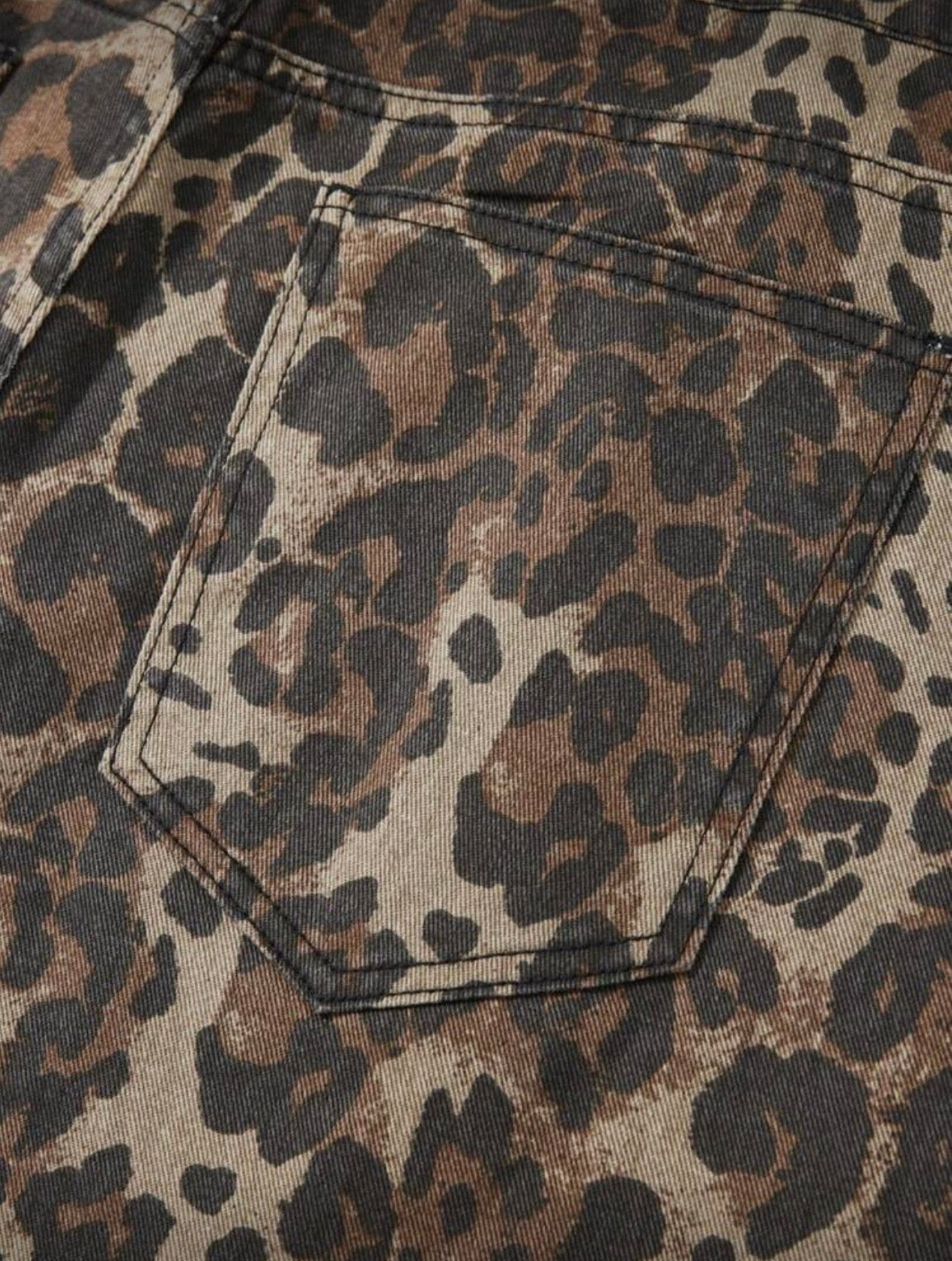 “Leopard Lane” Jorts