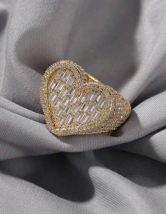 “Zinc” Gold Ring