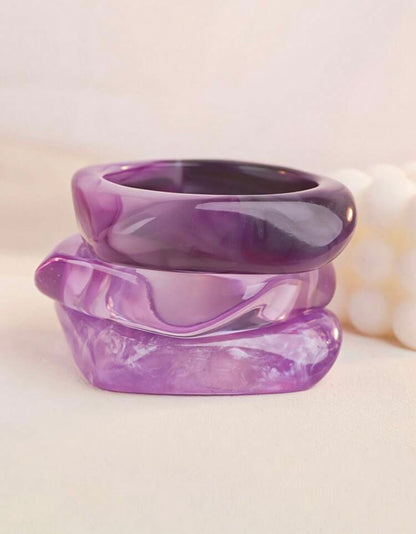 “Charisma” Multicolor Bangle Set