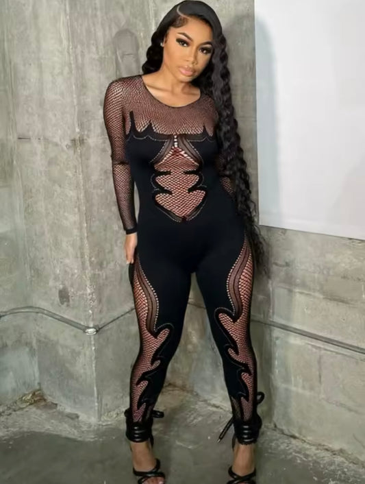 “Poster Girl 3” Black Jumpsuit