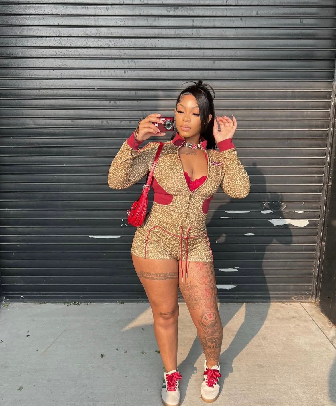 “Spottem Red” 2 Piece Set