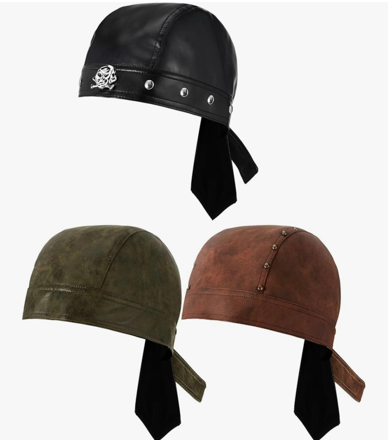 “Betty Biker” Green Hat
