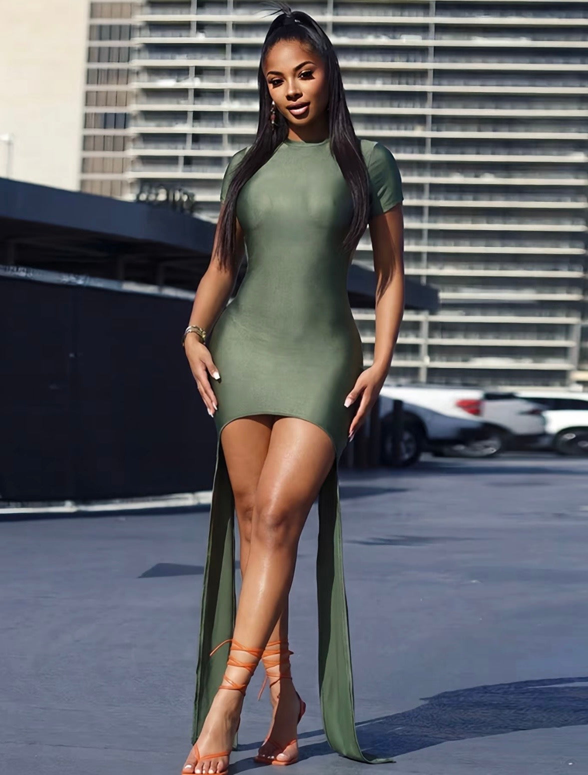 “Mona Lisa” Black Dress