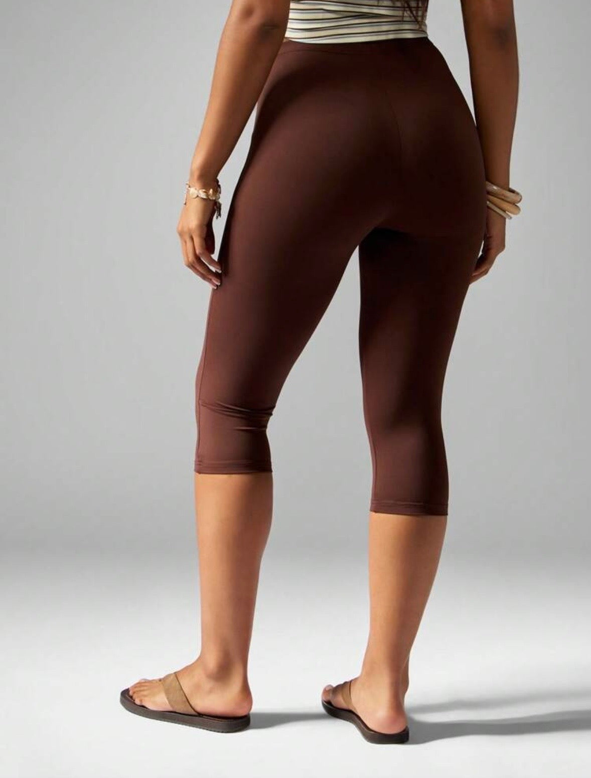 “Kay Kapri” Brown Shorts