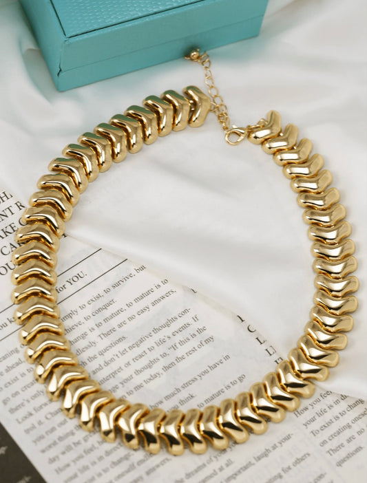 “Links” Gold Necklace