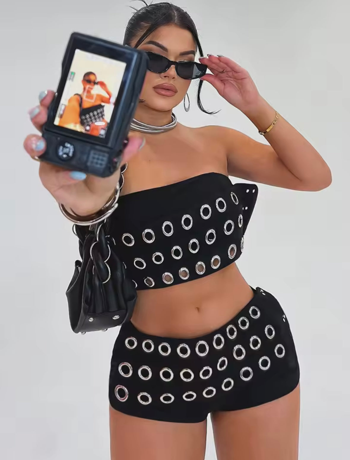 “Stardom” Black 2 Piece Set