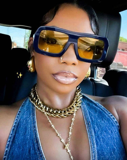 “Blueberry” Yellow Shades