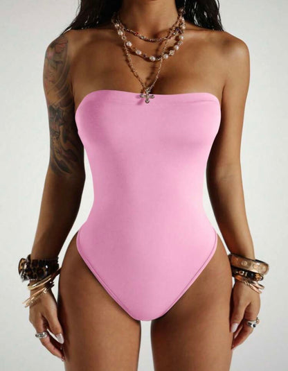 “Amy Basic” Black Tube Top