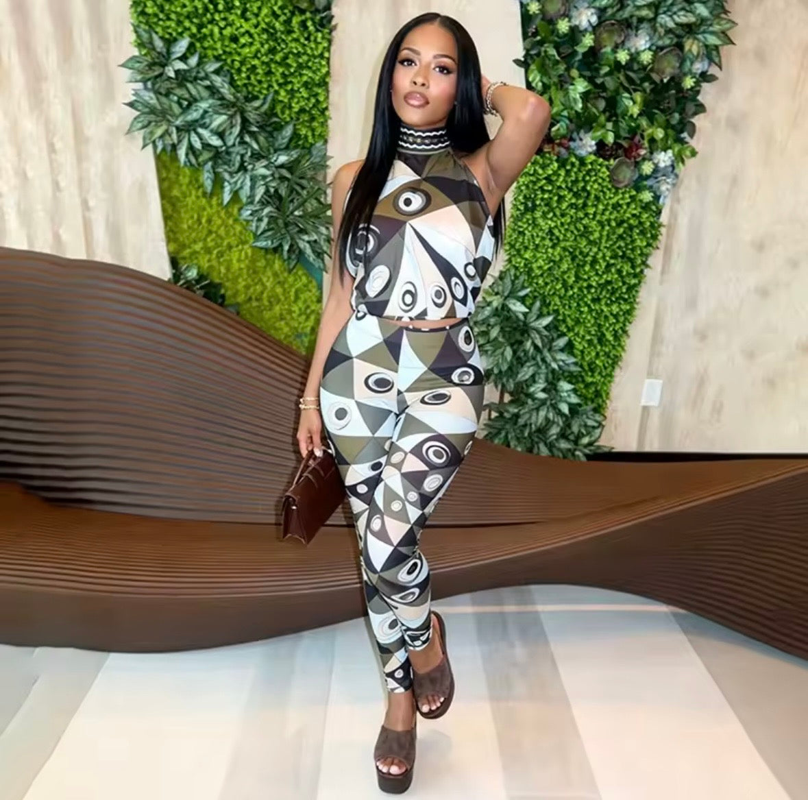 “Pucci Girl” Multicolor 2 Piece Set