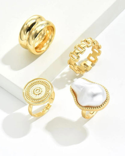 “Pearl Harbor”-Gold Rings