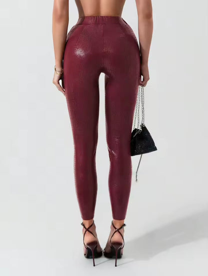 “Corona” Burgundy Pants
