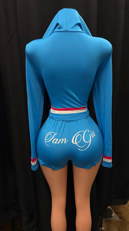 “Gia Is Me 2.0” Blitz Blue 2 Piece Set