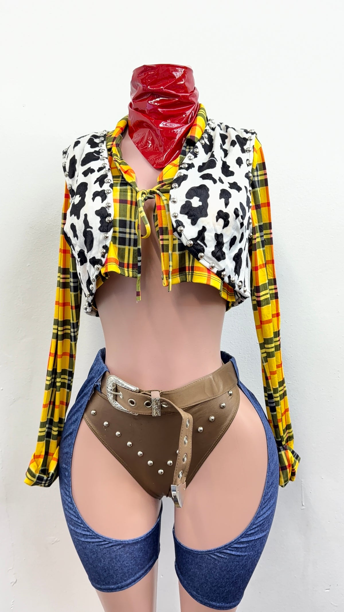 “Howdie Hottie” Multicolor 5 Piece Costume Set