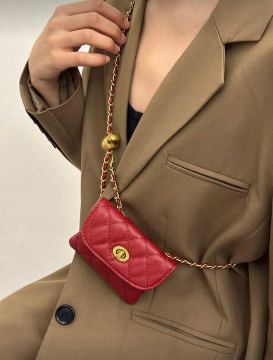 “Trinklet” Red Handbag