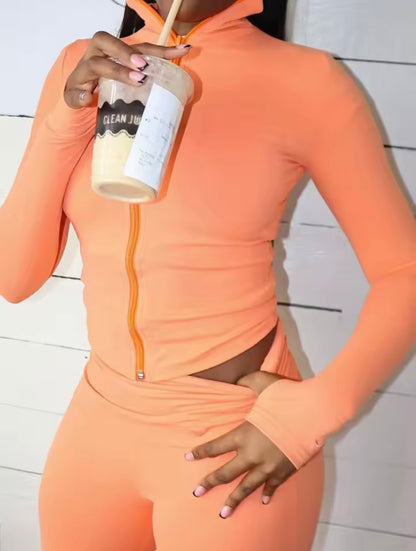 “It’s a Vibe” Orange 3 Piece Set