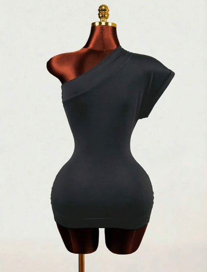 “Novak” Black Dress