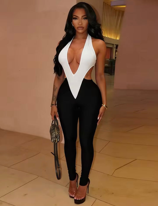 “Casey Cola” Black Jumpsuit