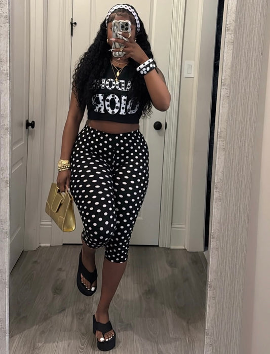 “Dior” Black Top