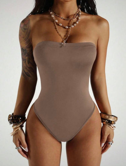 “Amy Basic” Black Tube Top