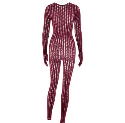 “Barely Behaving” Black Jumpsuit